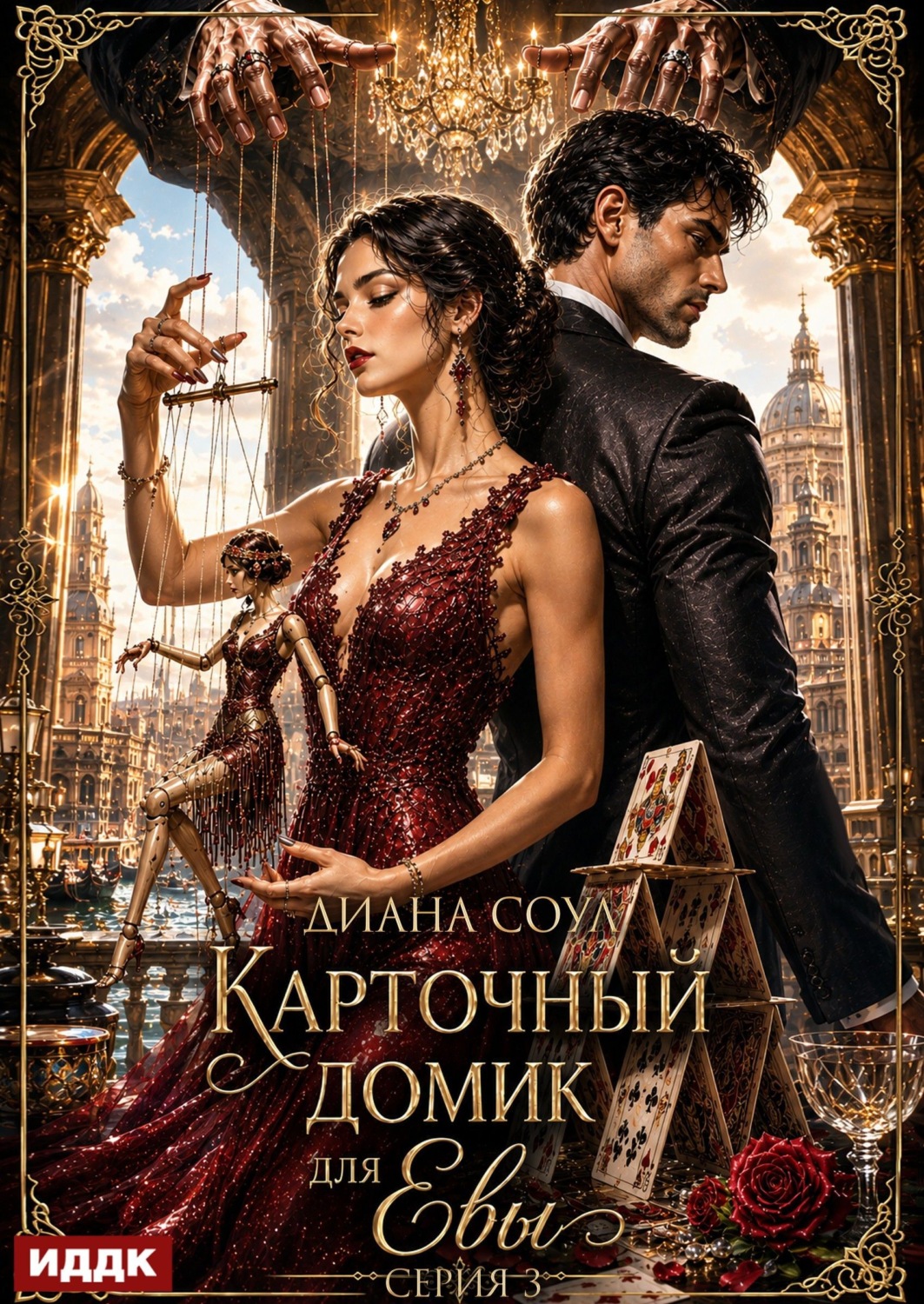 Обложка книги «Карточный домик для Евы. Серия 3»