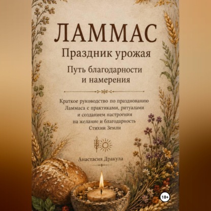 Обложка книги «Ламмас. Праздник урожая. Путь благодарности и намерения.»