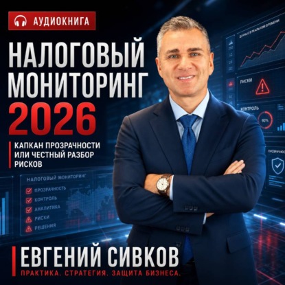 Обложка книги «Налоговый мониторинг 2026: капкан прозрачности или честный разбор рисков»