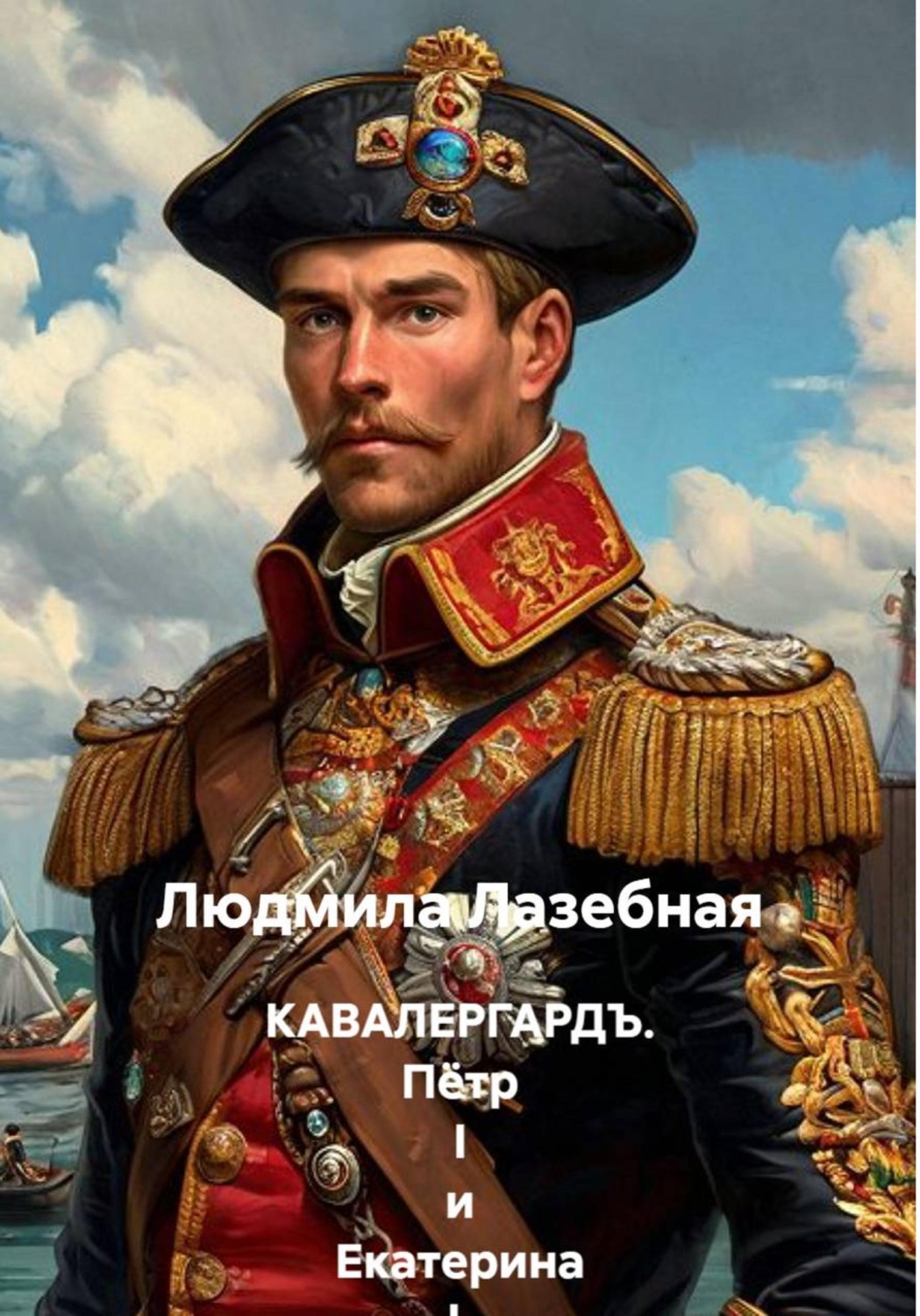 Обложка книги «КАВАЛЕРГАРДЪ. Пётр I и Екатерина I. Создание кавалергардии»