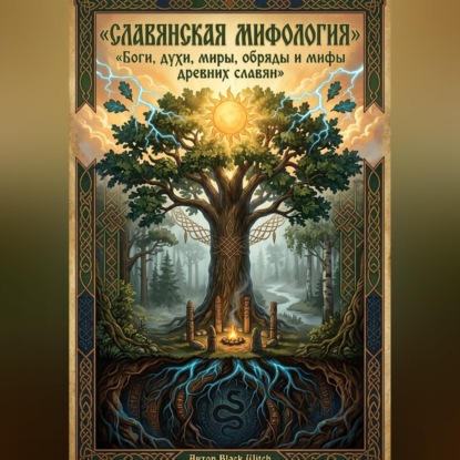 Обложка книги «Славянская мифология. Боги, духи, миры, обряды и мифы древних славян»