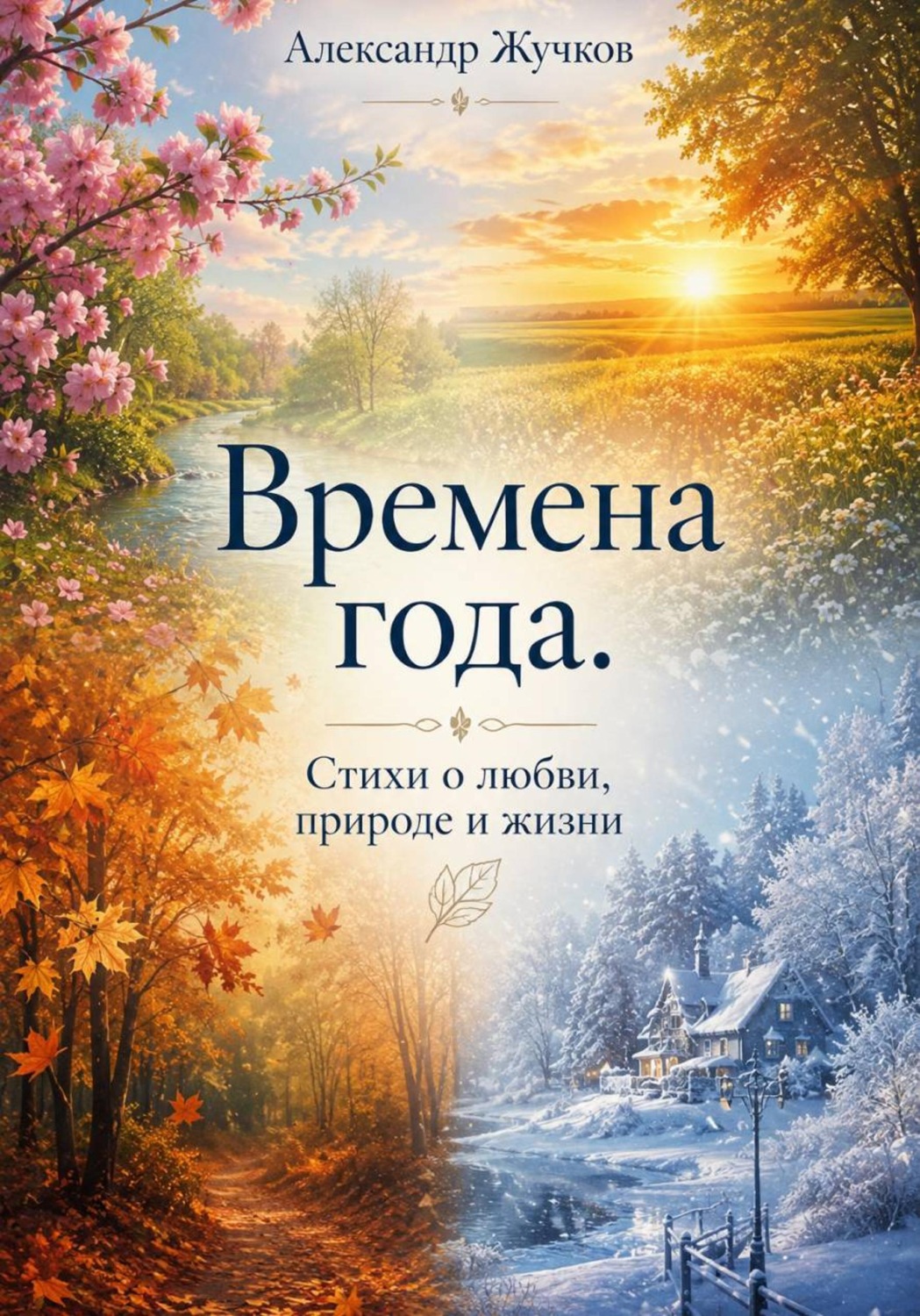 Обложка книги «Времена года. Стихи о любви, природе и жизни»