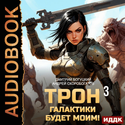 Обложка книги «Трон галактики будет моим! Книга 3. Отряд Безумие»