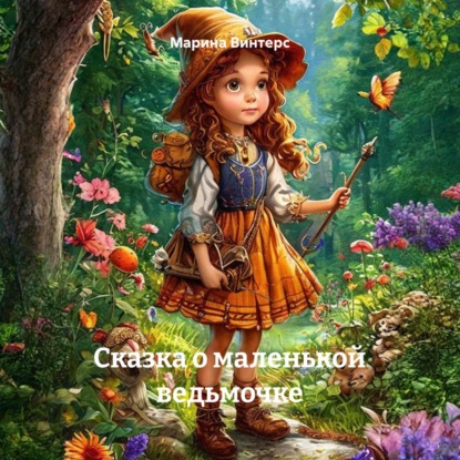 Обложка книги «Сказка о маленькой ведьмочке»