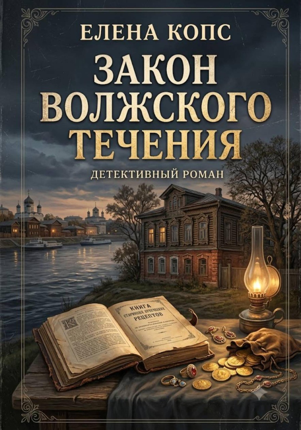 Обложка книги «Закон волжского течения»