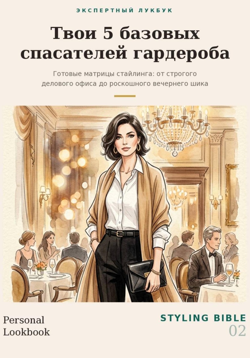 Обложка книги «Твои 5 базовых спасателей гардероба»
