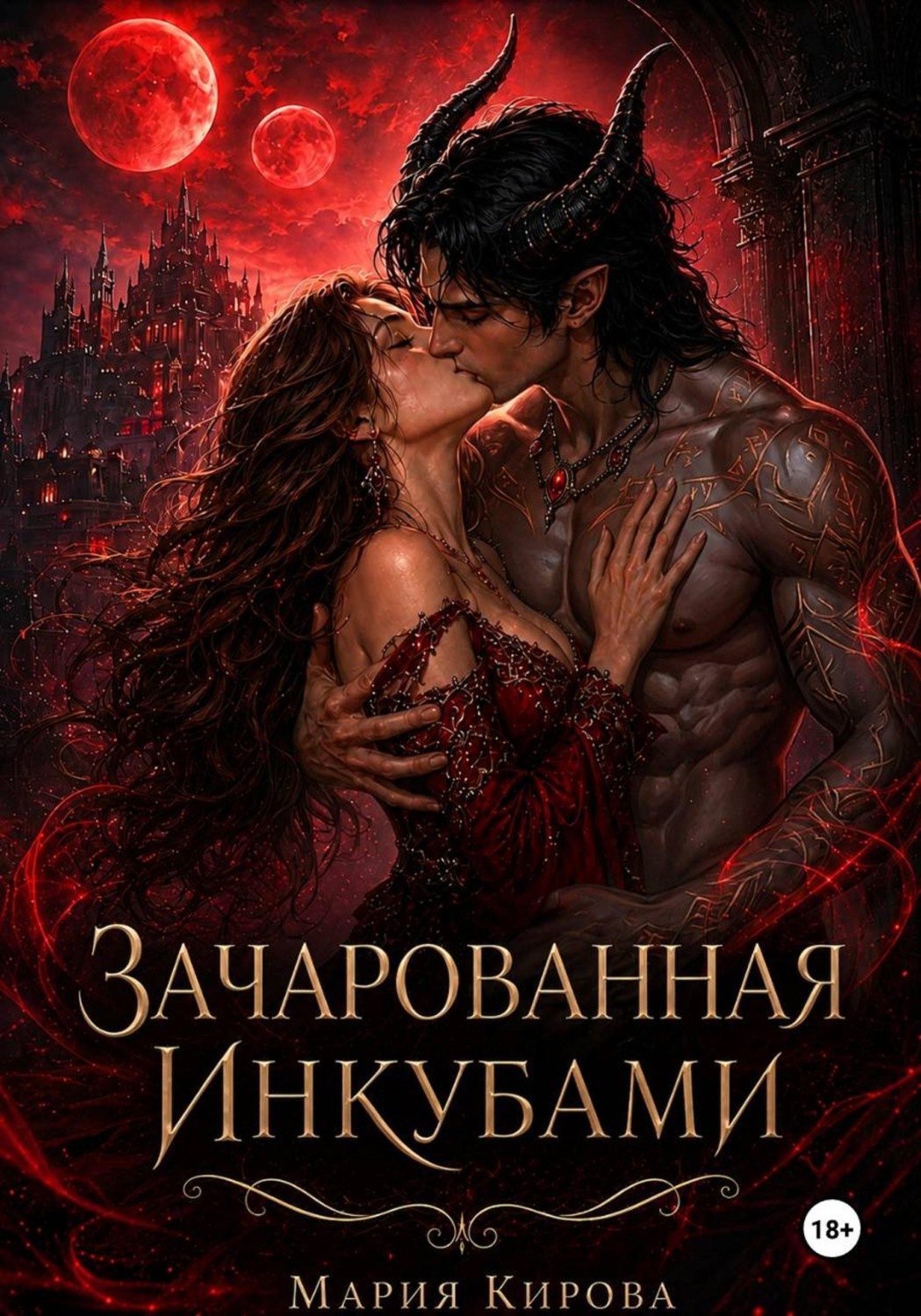Обложка книги «Зачарованная Инкубами»