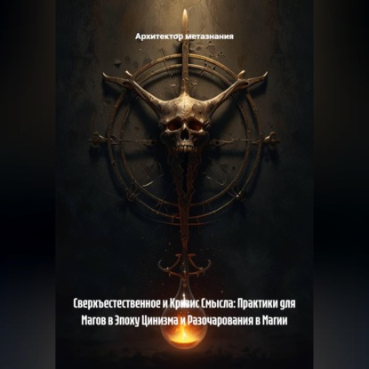 Обложка книги «Сверхъестественное и Кризис Смысла: Практики для Магов в Эпоху Цинизма и Разочарования в Магии»
