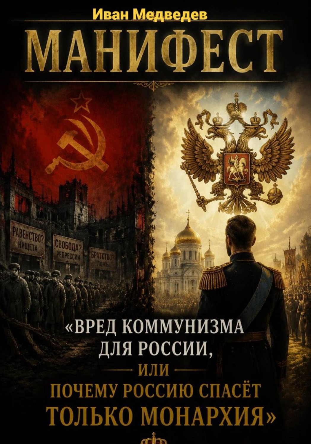 Обложка книги «Вред коммунизма для России, или Почему Россию спасёт только монархия»