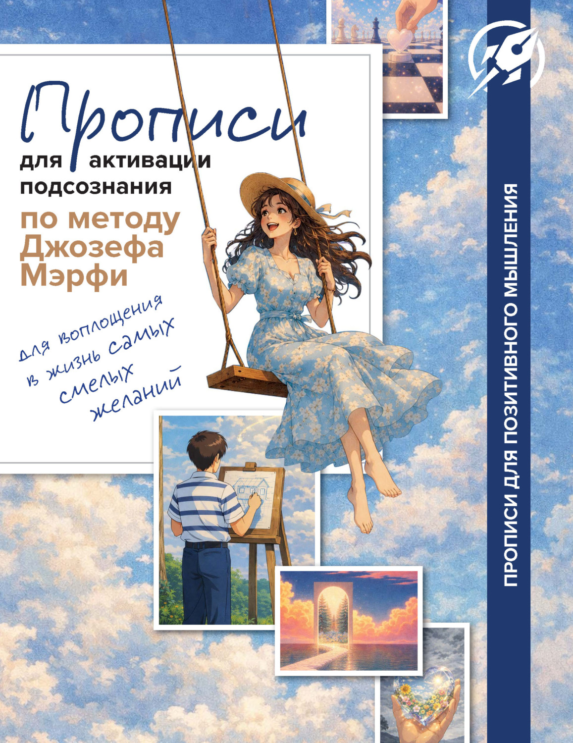 Обложка книги «Прописи для активации подсознания по методу Джозефа Мэрфи»