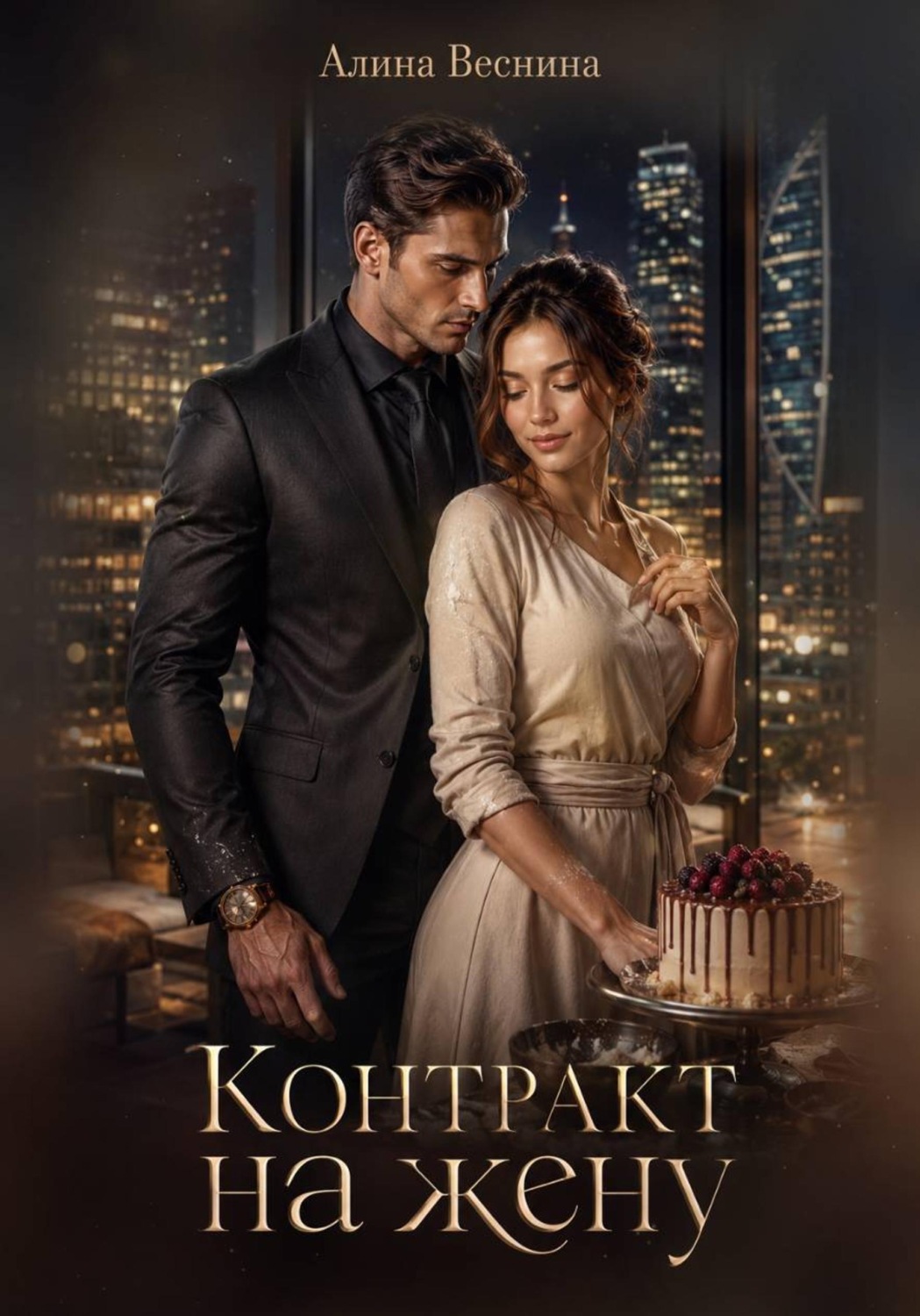Обложка книги «Контракт на жену»