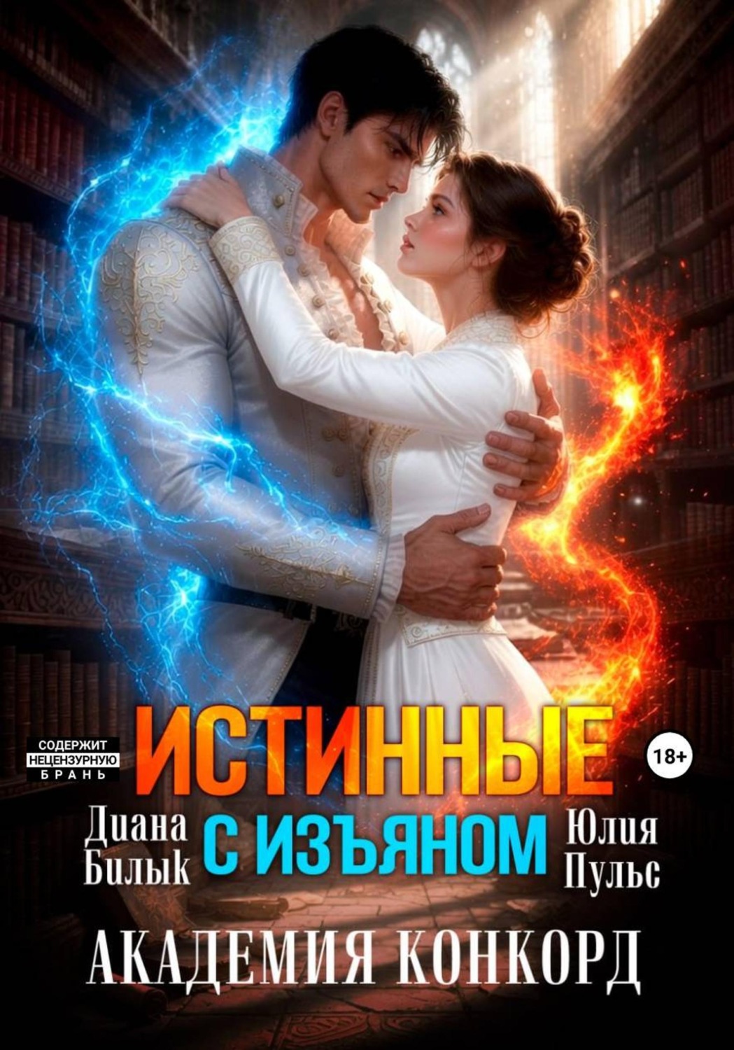 Обложка книги «Истинные с изъяном. Академия Конкорд»