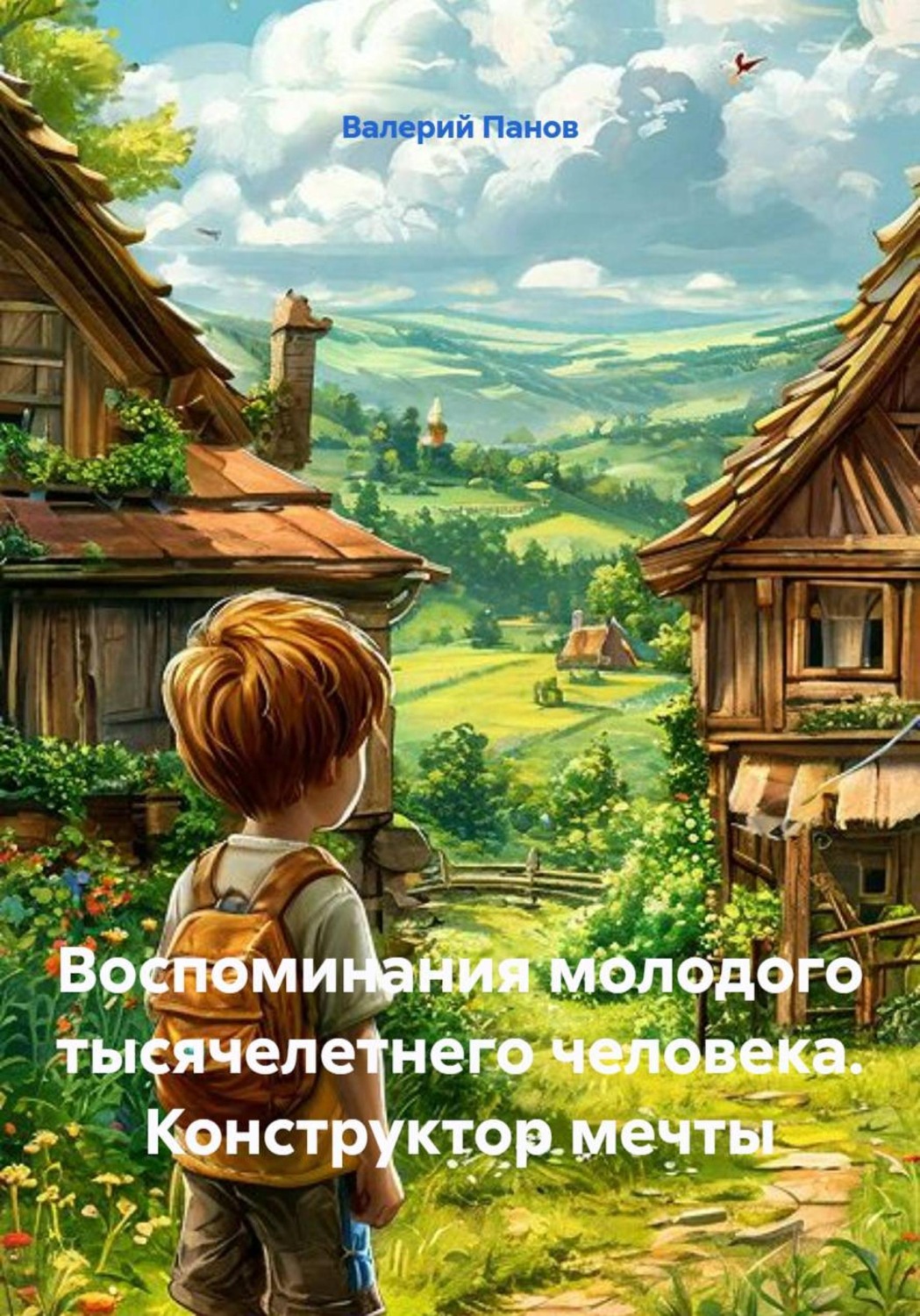 Обложка книги «Воспоминания молодого тысячелетнего человека. Конструктор мечты»