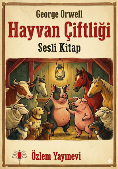 Обложка книги «Hayvan Çiftliği»