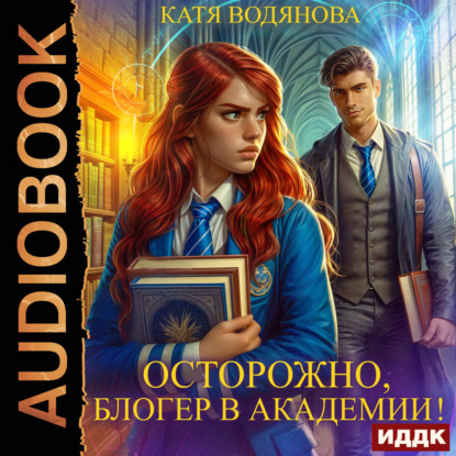 Обложка книги «Осторожно, блогер в академии!»