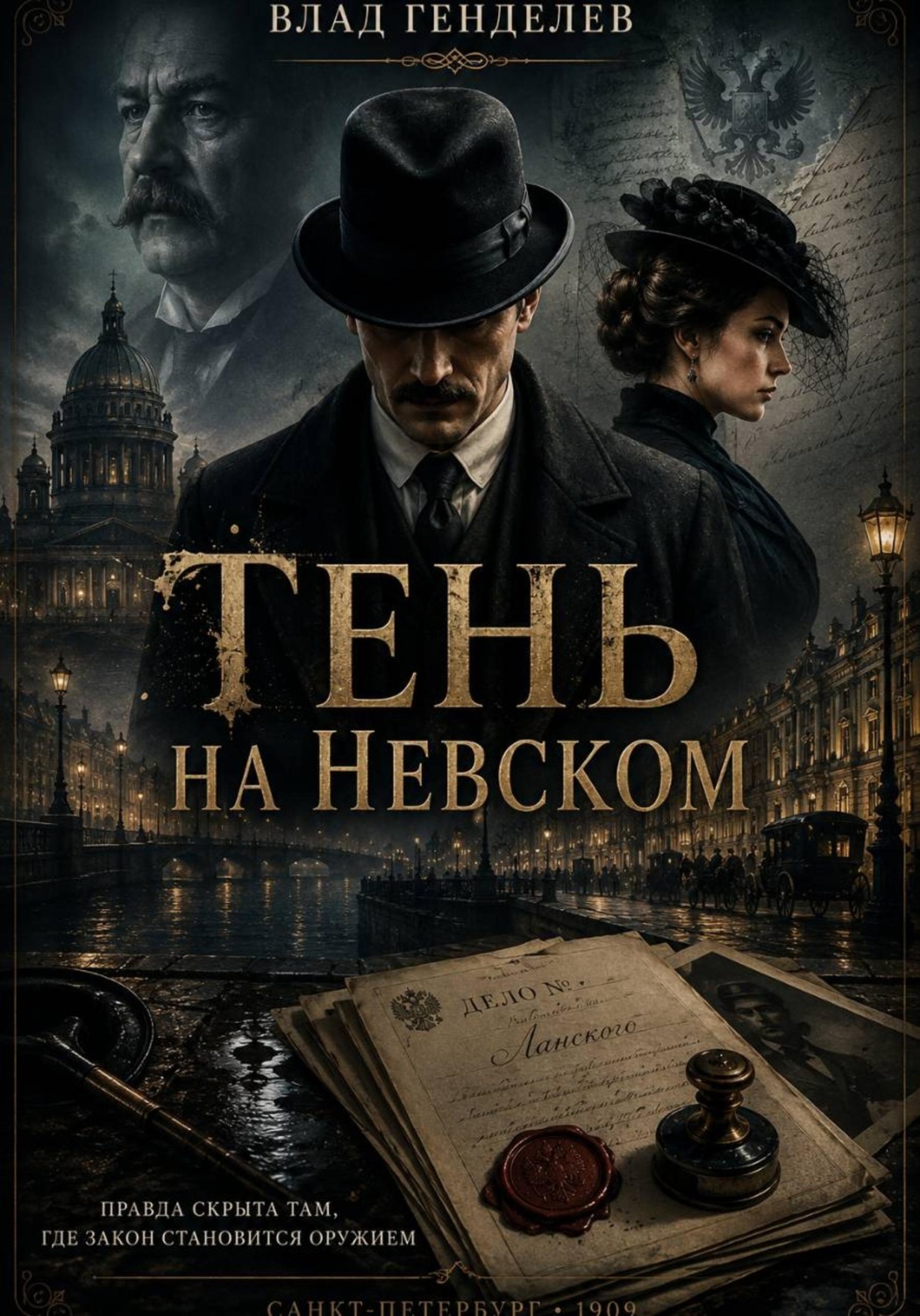 Обложка книги «Тень на Невском»