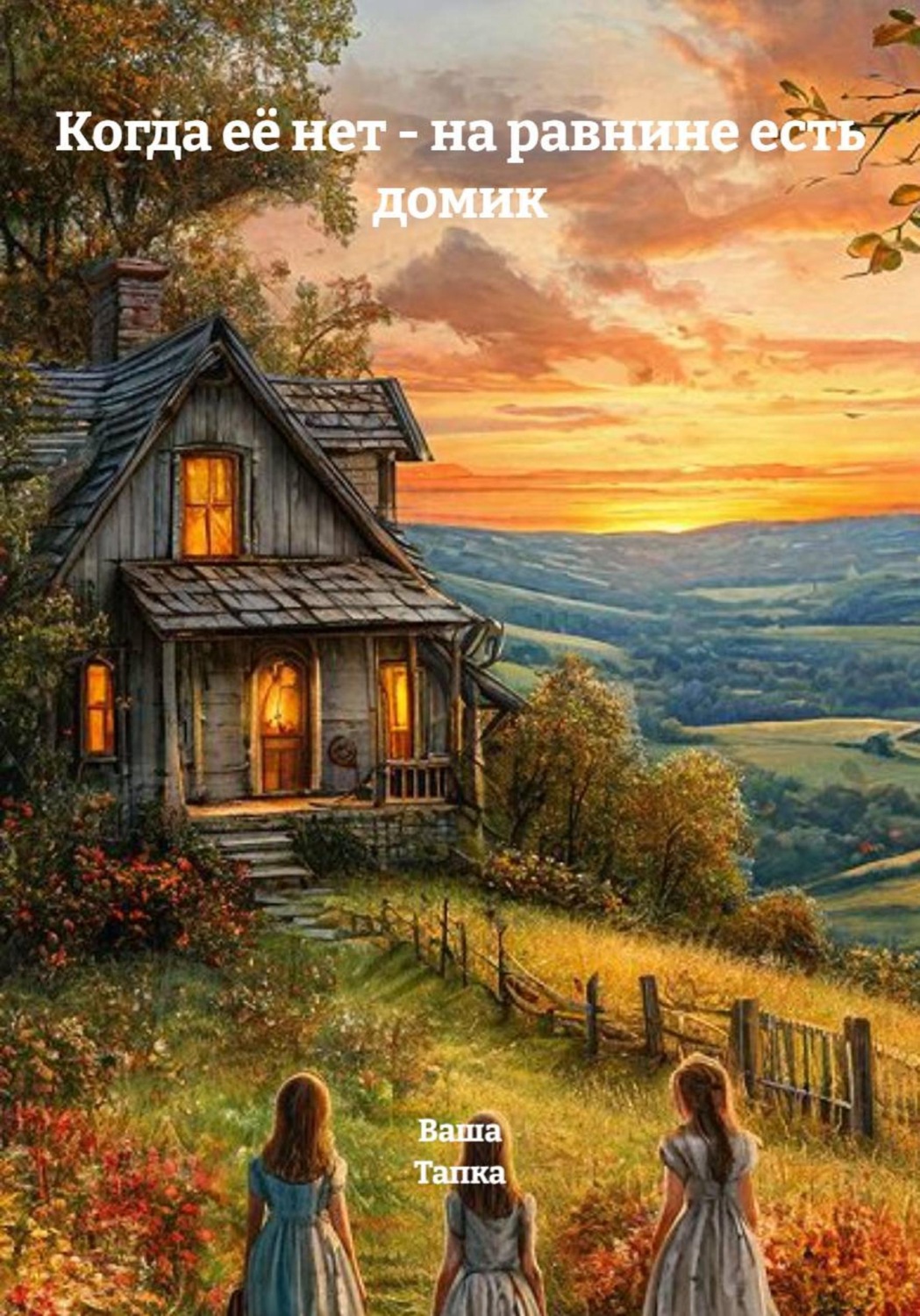 Обложка книги «Когда её нет - на равнине есть домик»