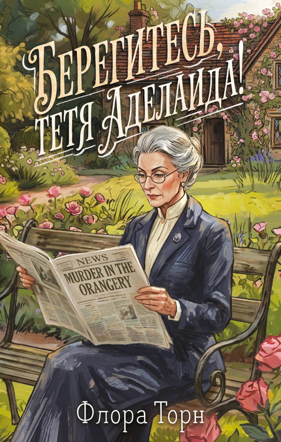 Обложка книги «Берегитесь, тетя Аделаида!»