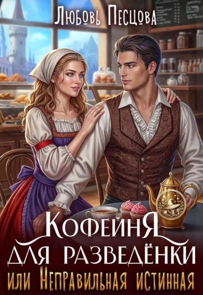 Обложка книги «Кофейня для разведёнки, или Неправильная истинная»