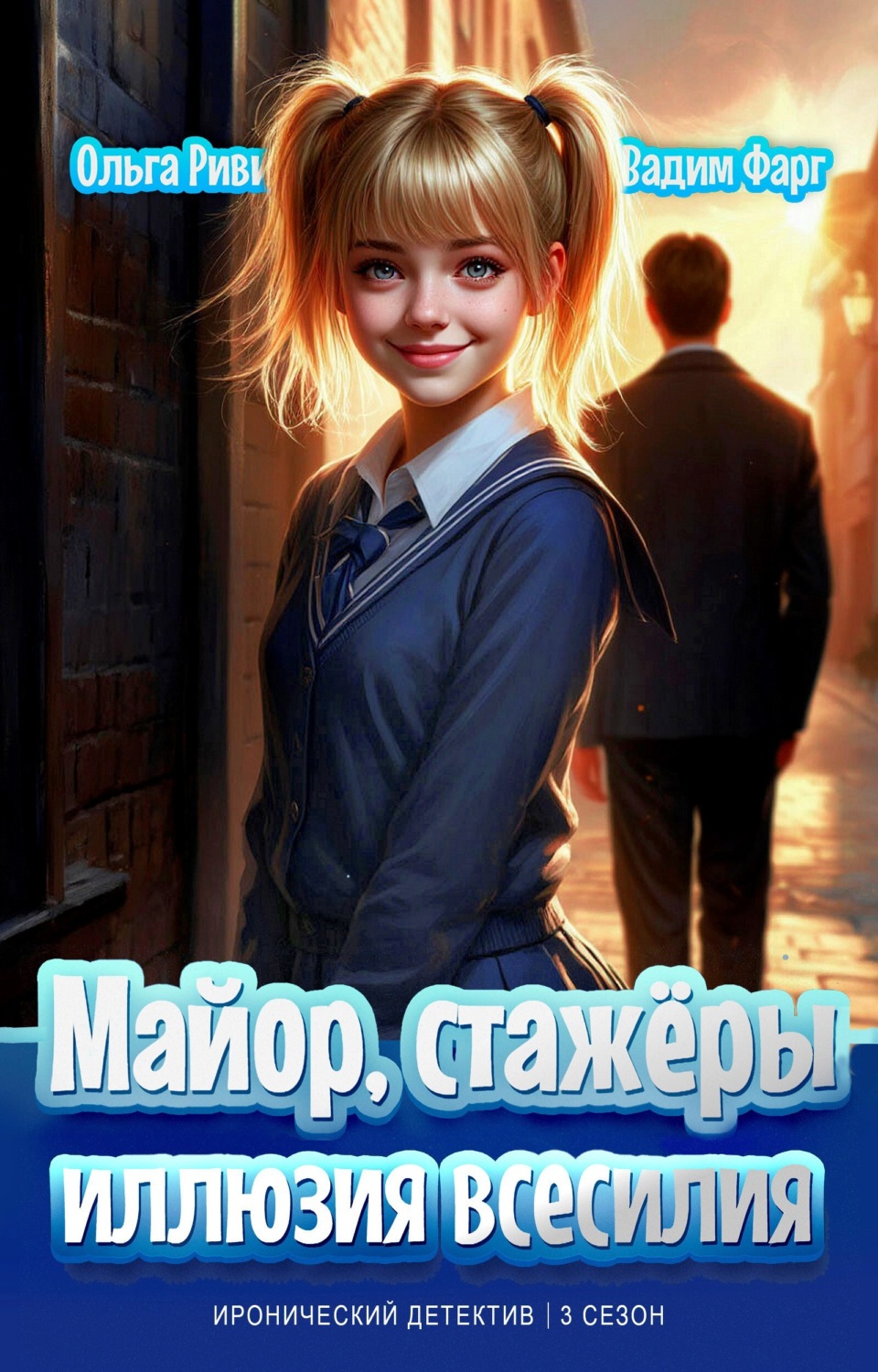 Обложка книги «Майор, стажёры и Иллюзия всесилия»