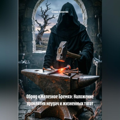 Обложка книги «Обряд «Железное Бремя»: Наложение проклятия неудач и жизненных тягот»