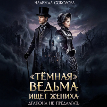 Обложка книги ««Темная» ведьма ищет жениха. Дракона не предлагать»