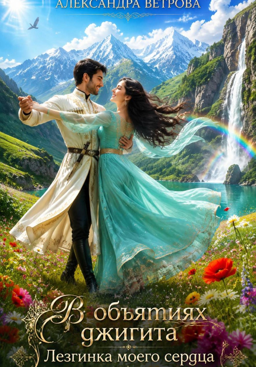 Обложка книги «В объятиях джигита. Лезгинка моего сердца»