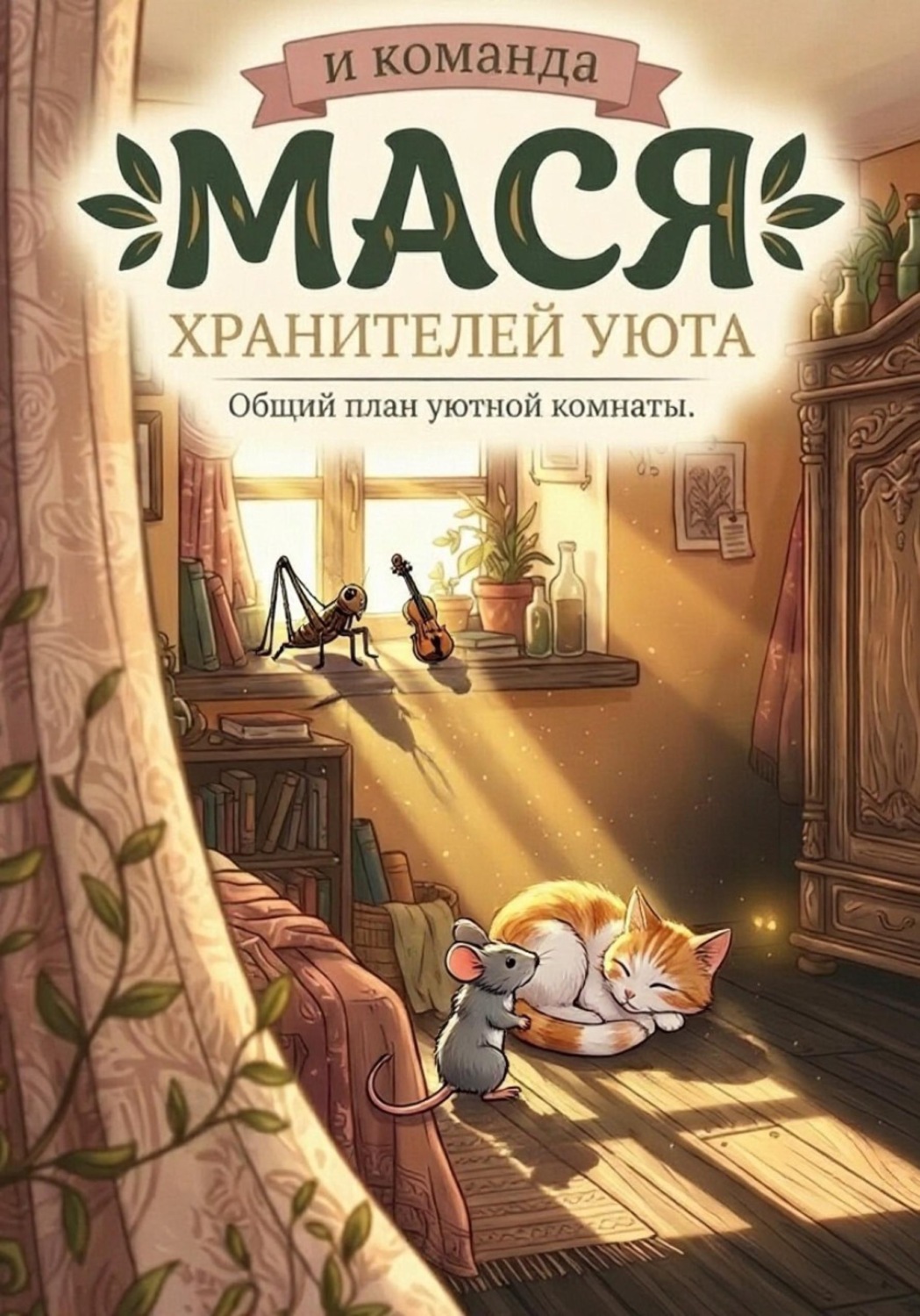 Обложка книги ««Мася и команда хранителей уюта».»