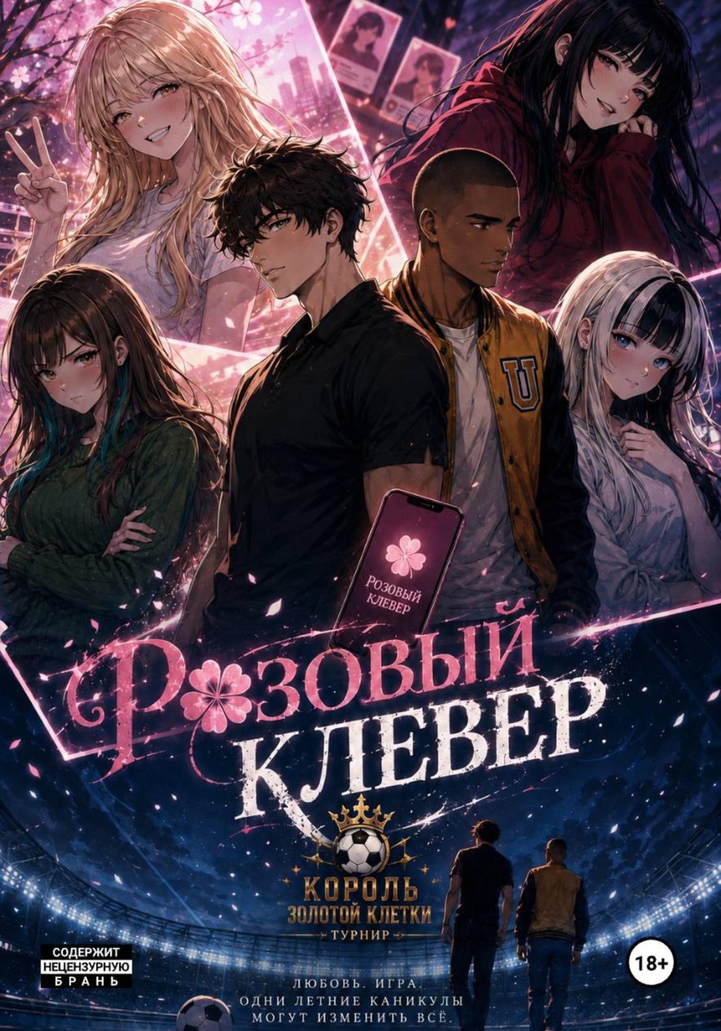 Обложка книги «Розовый клевер»