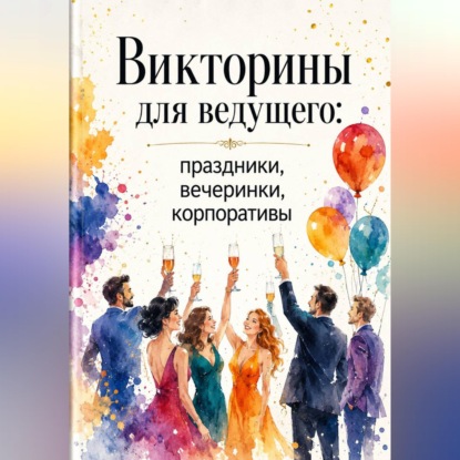 Обложка книги «Викторины для ведущего: праздники, вечеринки, корпоративы»
