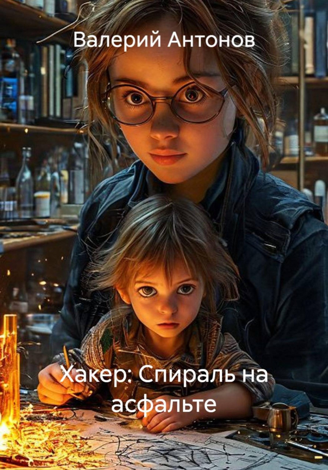 Обложка книги «Хакер: Спираль на асфальте»