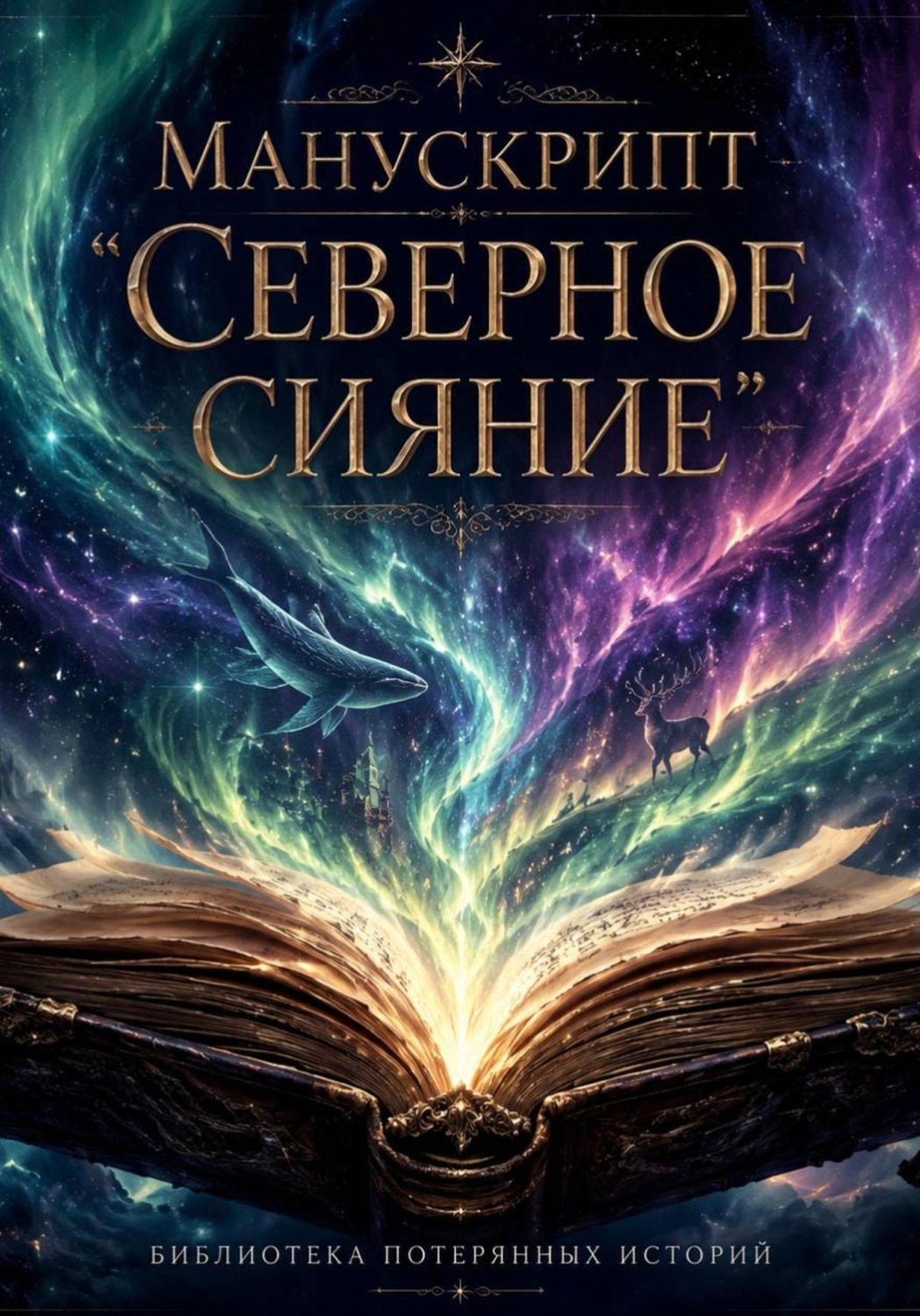 Обложка книги «Манускрипт "Северное сияние". Библиотека потерянных историй»