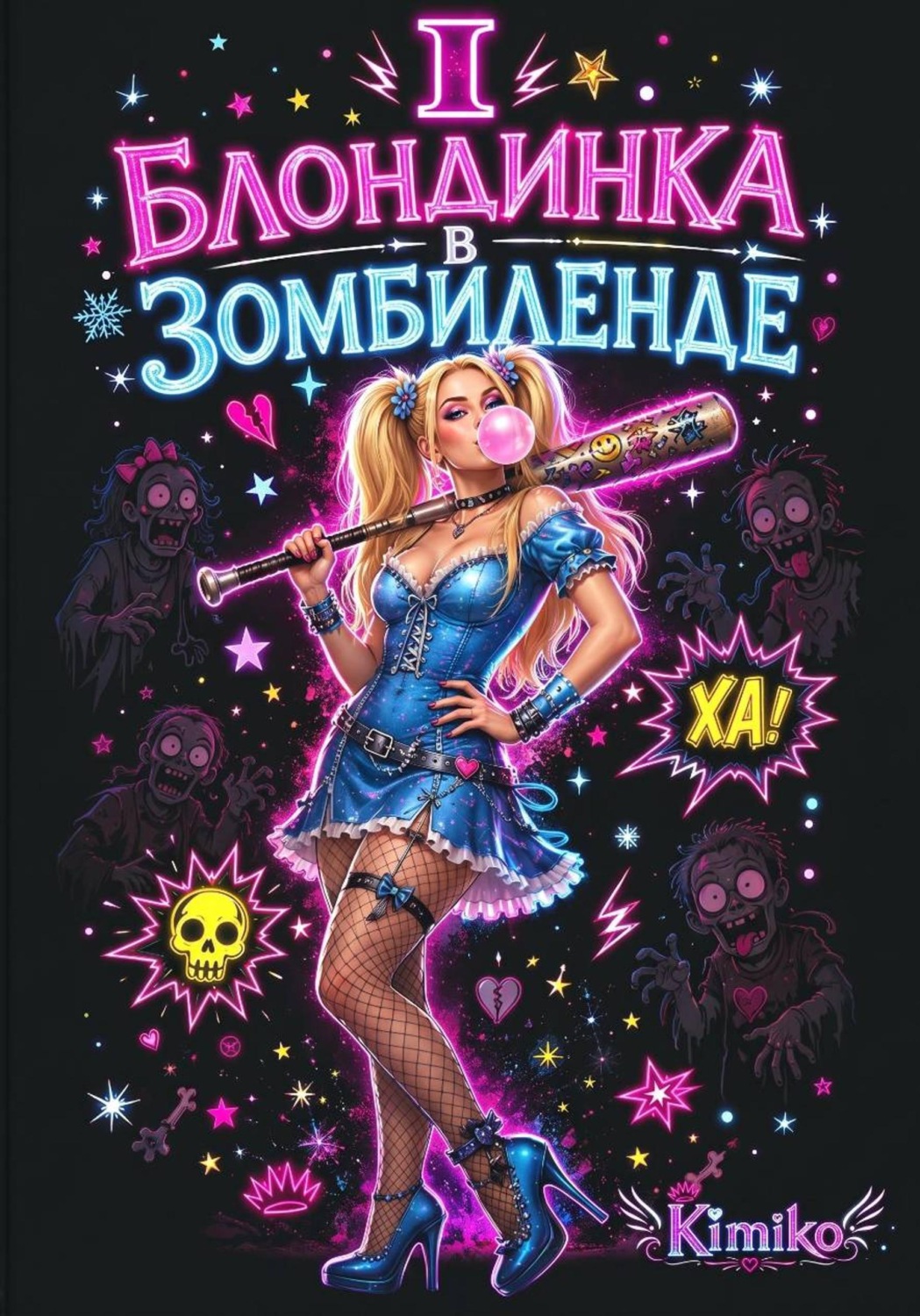 Обложка книги «Блондинка в зомбиленде. Том 1»