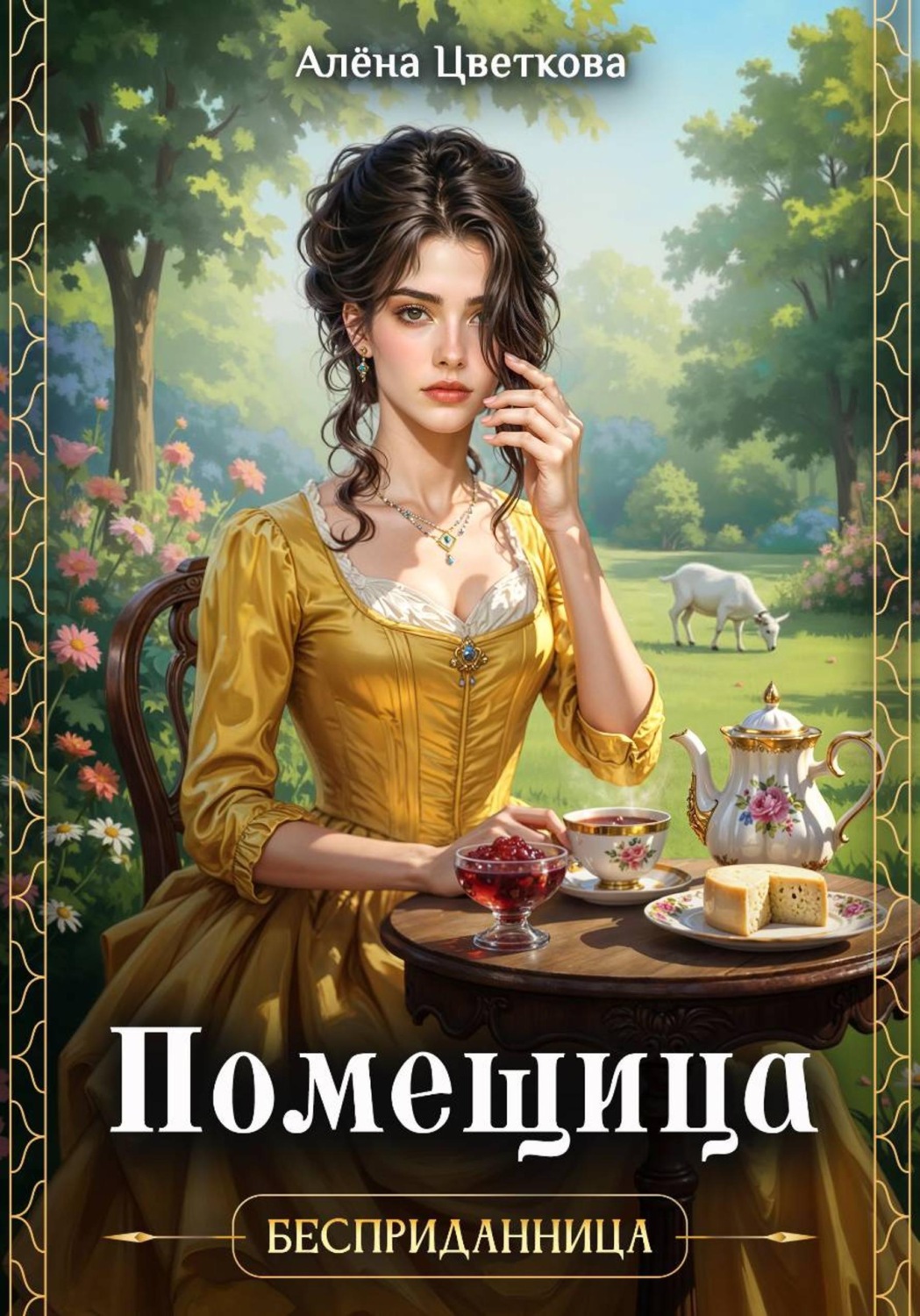 Обложка книги «Помещица»