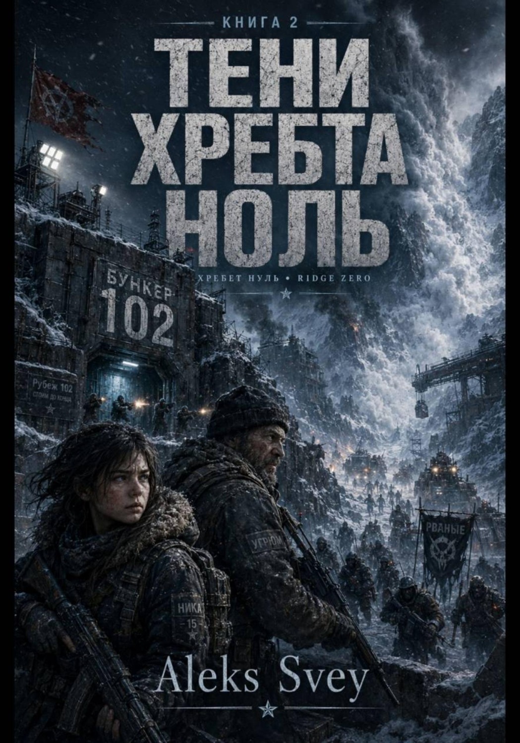 Обложка книги «Тени хребта ноль»