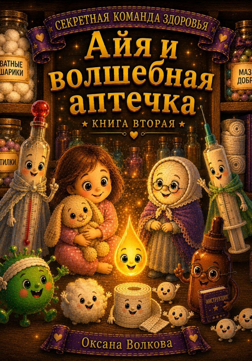 Обложка книги «Айя и волшебная аптечка»
