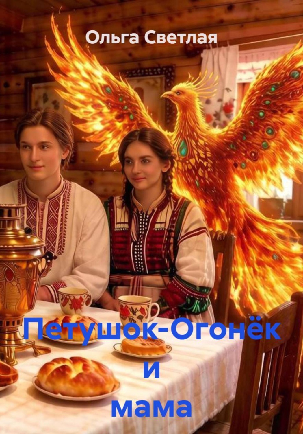 Обложка книги «Петушок-Огонёк и мама»