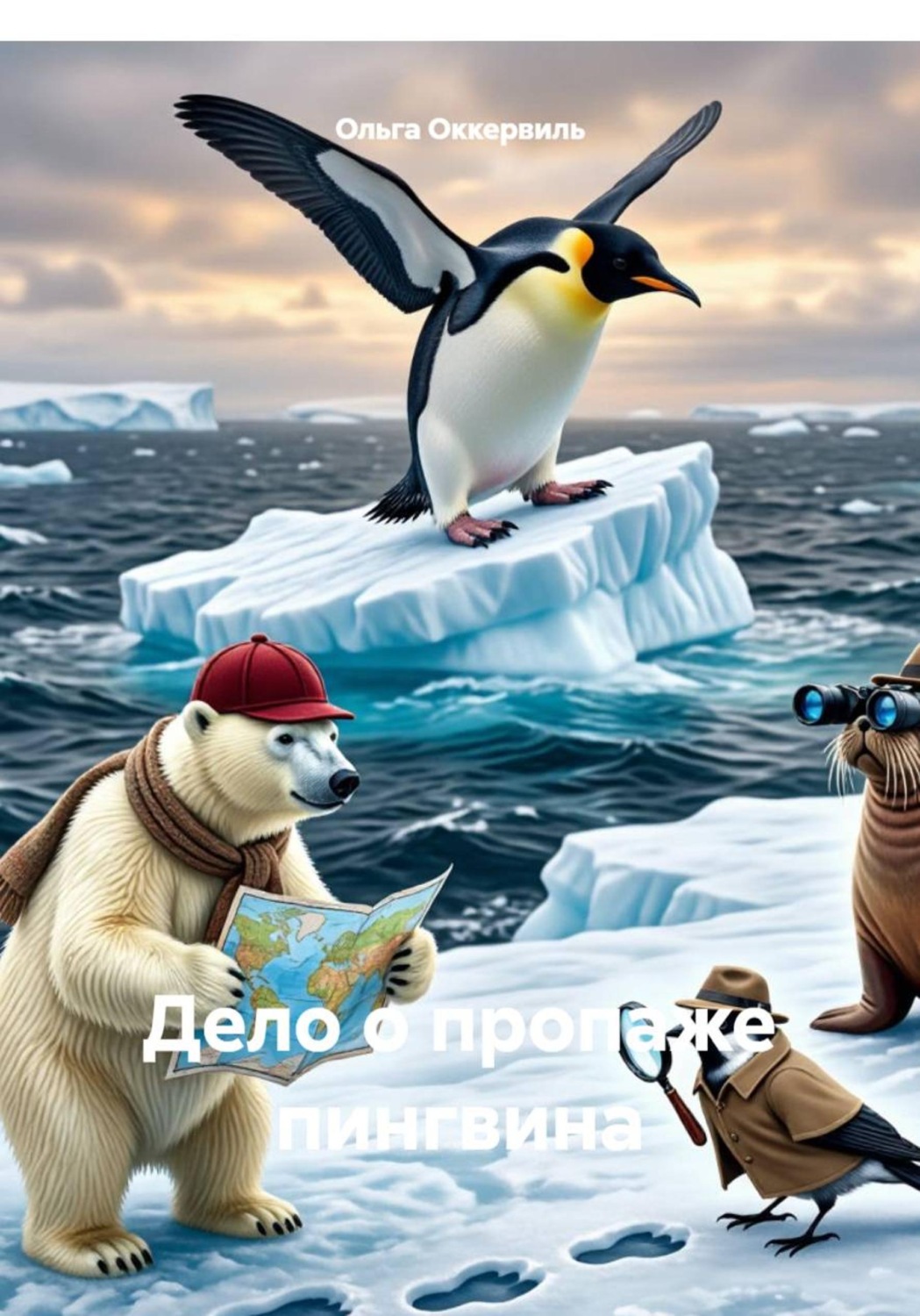 Обложка книги «Дело о пропаже пингвина»