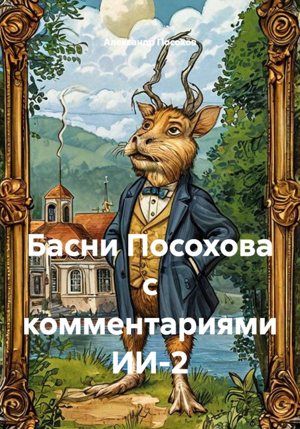 Обложка книги «Басни Посохова с комментариями ИИ-2»