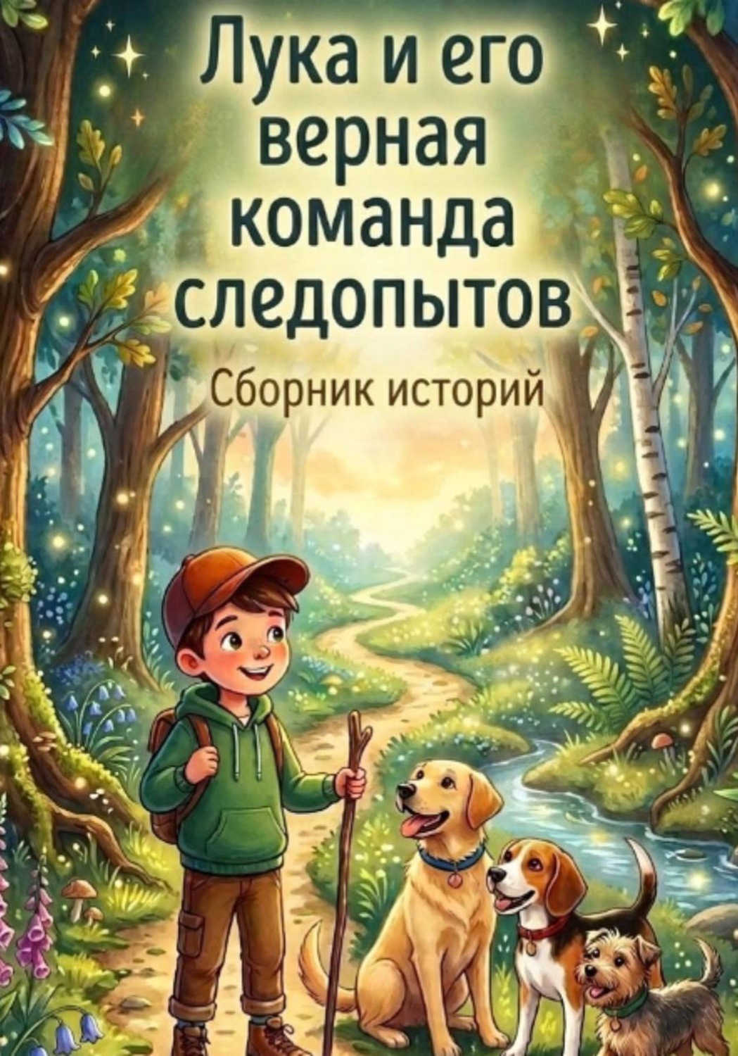 Обложка книги «Лука и его верная команда следопытов»