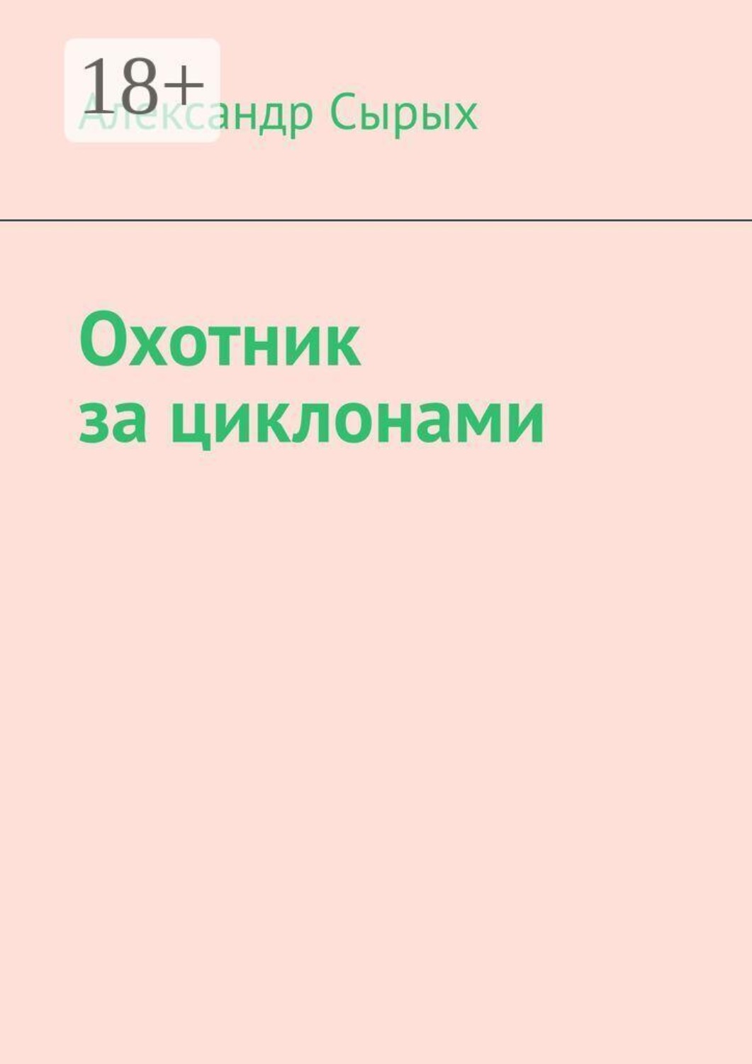 Обложка книги «Охотник за циклонами»