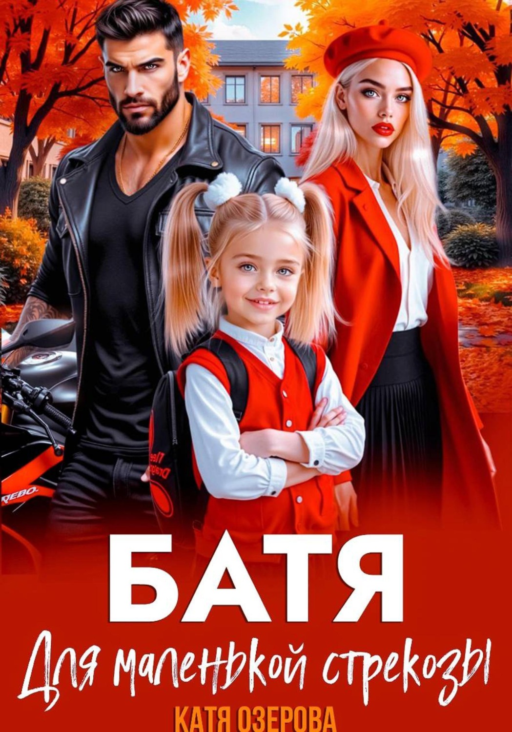 Обложка книги «Батя для маленькой стрекозы»