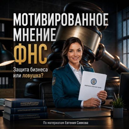Обложка книги «Мотивированное мнение ФНС: защита бизнеса или налоговый спор без права на быстрый суд?»