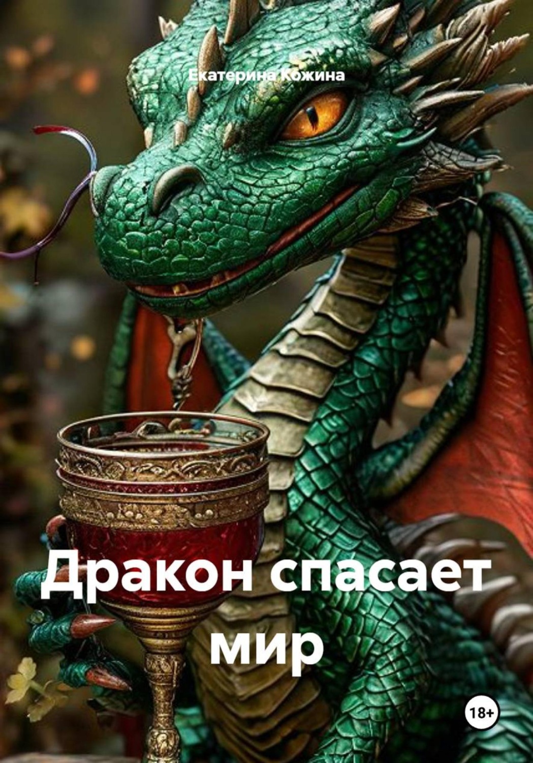 Обложка книги «Дракон спасает мир»