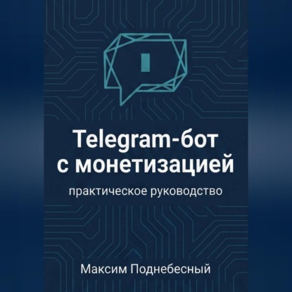 Обложка книги «Telegram-бот с монетизацией: практическое руководство для тех, кто не умеет программировать»