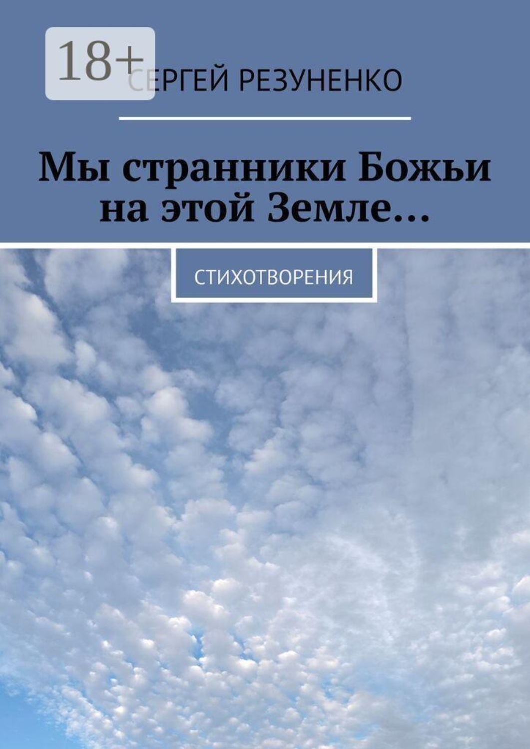Обложка книги «Мы странники Божьи на этой Земле… Стихотворения»