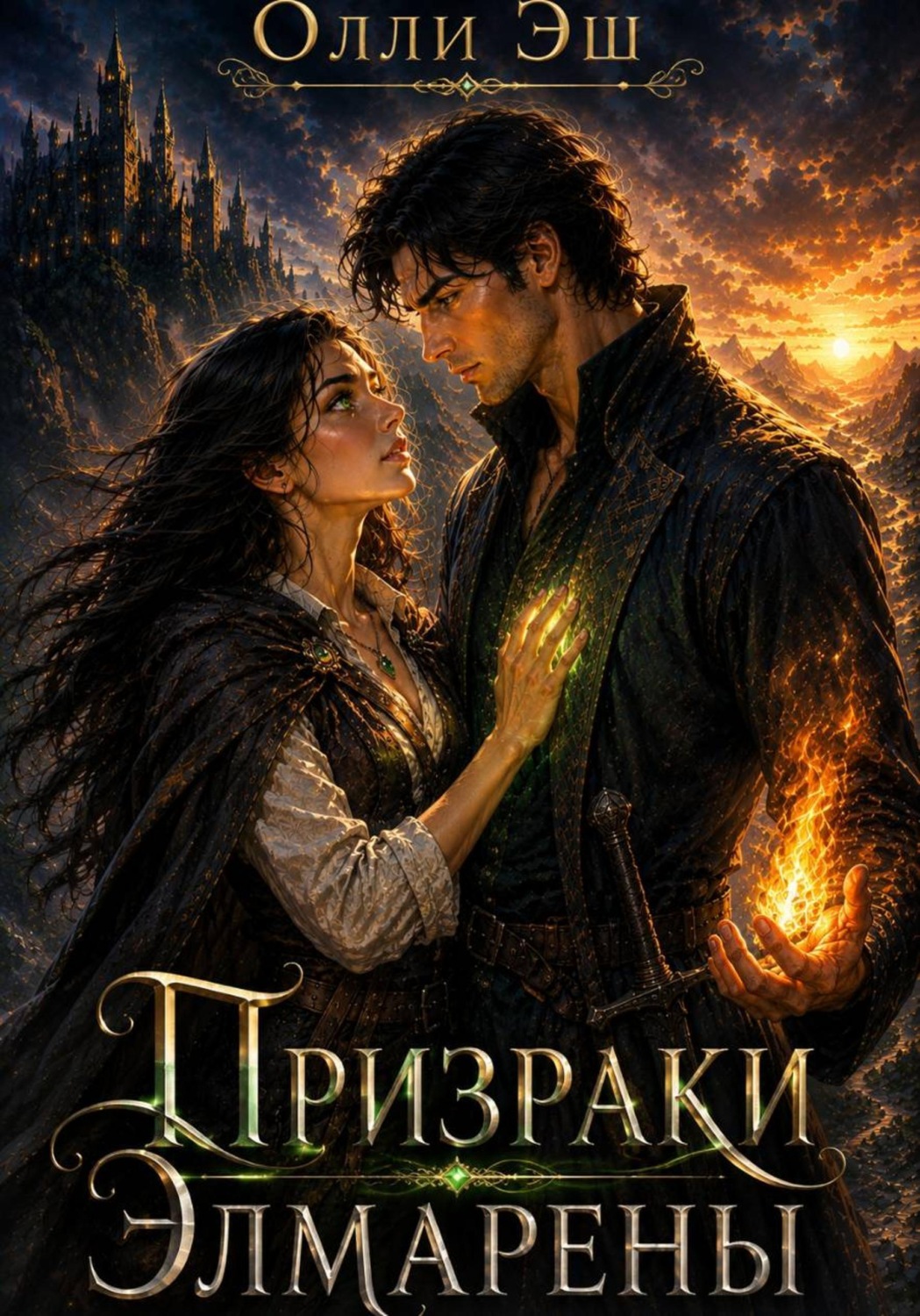 Обложка книги «Призраки Элмарены»