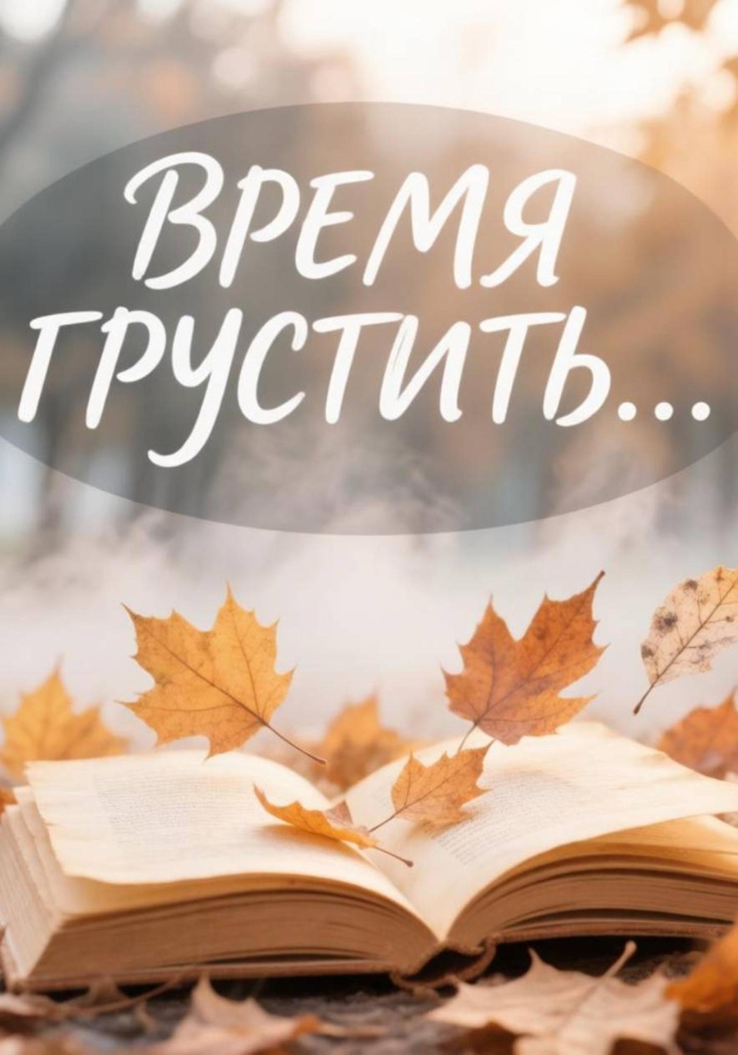Обложка книги «Время грустить...»