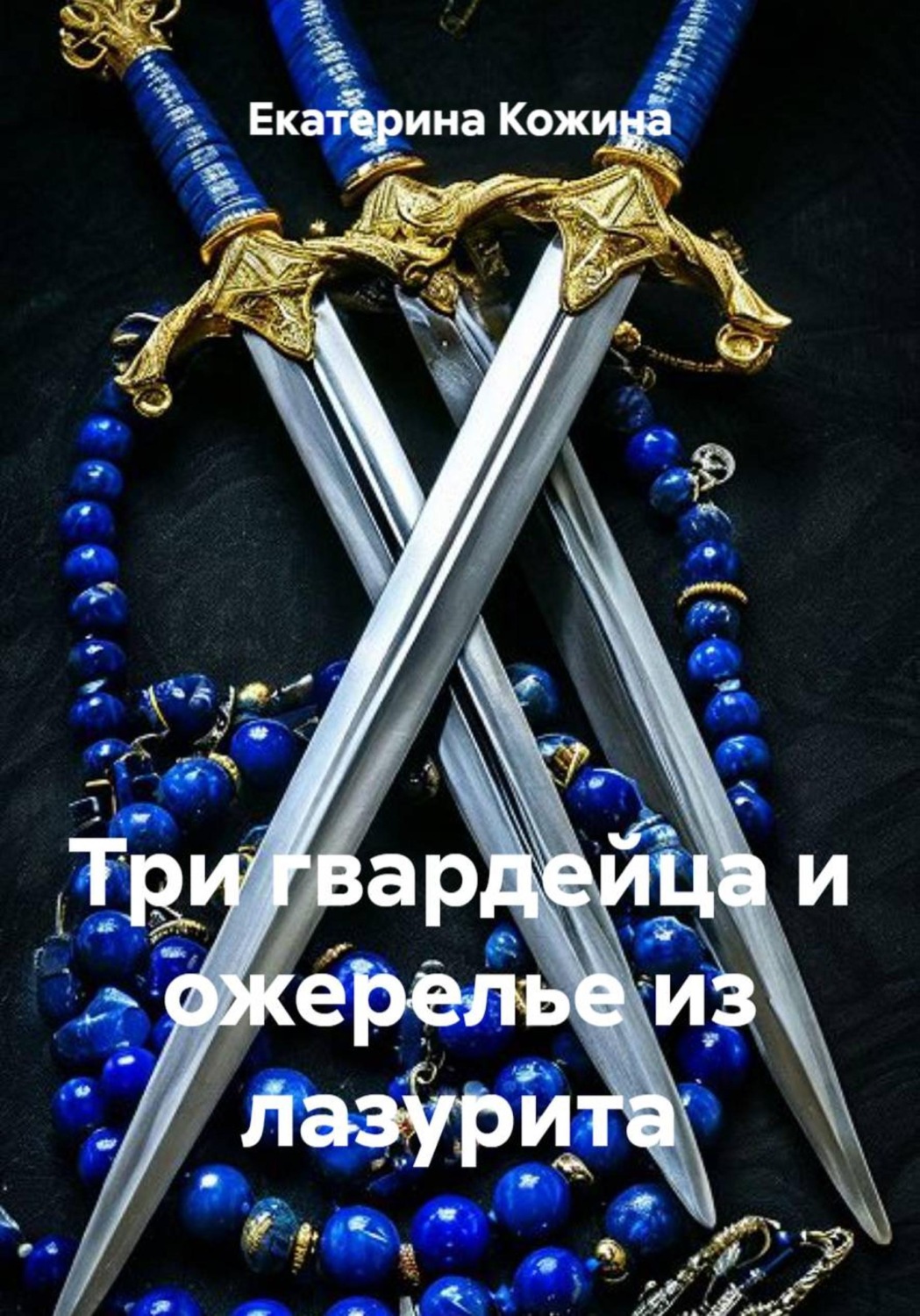 Обложка книги «Три гвардейца и ожерелье из лазурита»