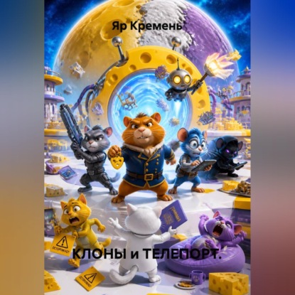 Обложка книги «КЛОНЫ и ТЕЛЕПОРТ.»